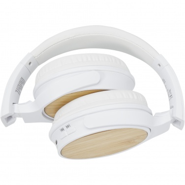 Logotrade reklaamkingitused pilt: Athose bambusest Bluetooth® kõrvaklapid mikrofoniga