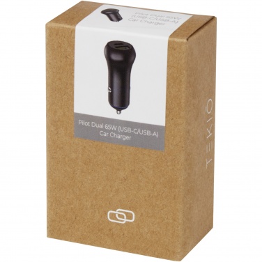 Logotrade meened pilt: Pilot topelt 55 W USB-C/USB-A autolaadija