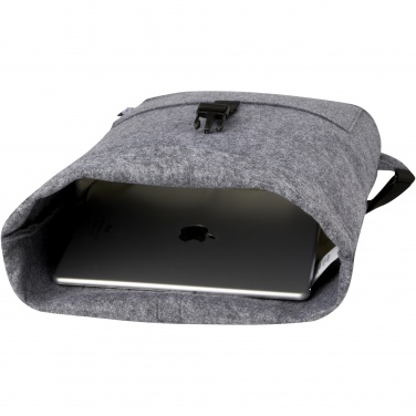 Logo trade reklaamkingi pilt: Felta GRS taaskasutatud vildist roll-top rattakott 13L