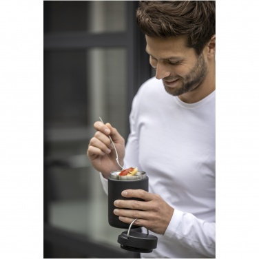 Logotrade firmakingituse foto: Doveron 500 ml taaskasutatud roostevabast terasest isoleeritud lõunakann