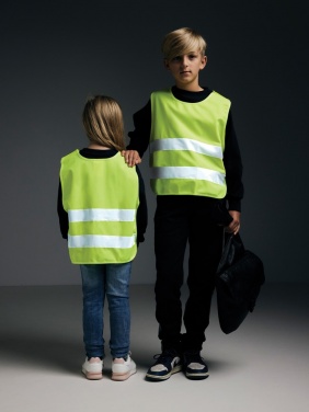 Logo trade reklaamkingitused foto: GRS taaskasutatud PET hästi nähtav turvavest 3-6 aastat