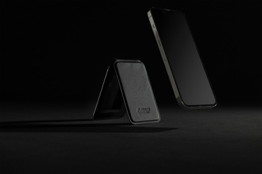 Logo trade reklaamtoote pilt: Magstand RCS taaskasutatud PU magnetiline telefonikott koos alusega