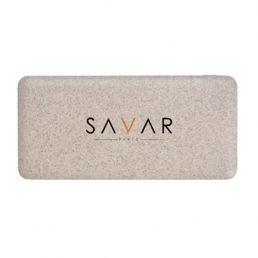 Logo trade firmakingituse pilt: 10 000 mah nisuõlgedest akupank