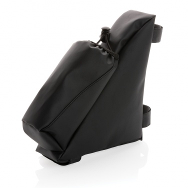 Logo trade reklaamkingid foto: PU hea nähtavusega rattaraami kott pudelihoidjaga