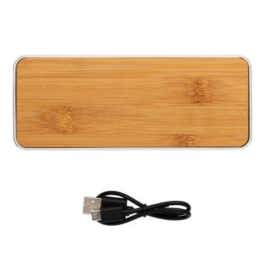 Logotrade reklaamkingid pilt: Nevada Bamboo 3W juhtmevaba kõlar