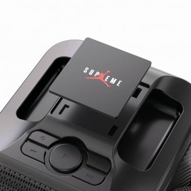 Logo trade ärikingituse pilt: Singvibe RCS taaskasutatud plastikust karaokekomplekt topeltmikrofoniga