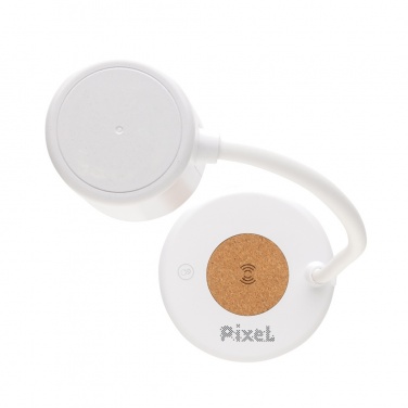 Logotrade ärikingid pilt: Zenara RCS taaskasutatud plastikust ja korgist 15 W juhtmevaba laualamp