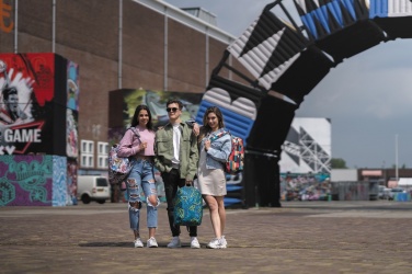 Logo trade firmakingituse pilt: Bobby Soft "Art", vargusvastane seljakott