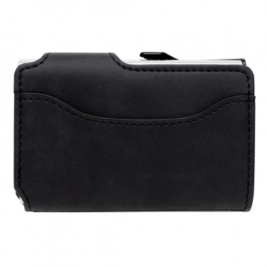 Logotrade meene foto: Standardne alumiiniumist RFID kaardihoidja PU rahakotiga