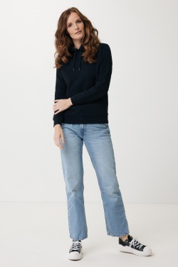 Logotrade firmakingituse foto: Iqoniq Rila kerge taaskasutatud puuvillast kapuutsiga pusa