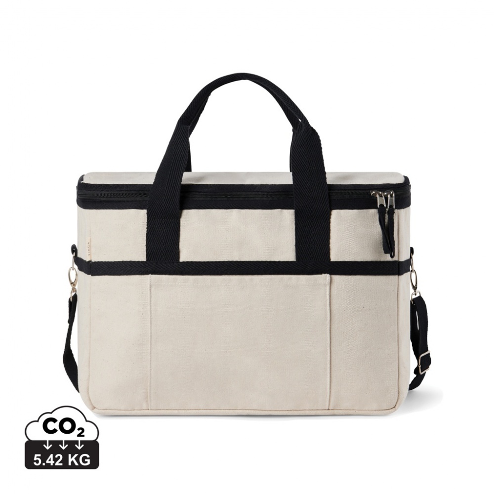 Logotrade reklaamtoote foto: VINGA Volonne AWARE™ taaskasutatud lõuendist külmakott