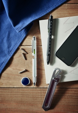 Logo trade reklaamkingituse pilt: Vesiloodi-Multitool pastapliiats joonlauaga