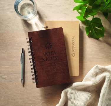 Logotrade ärikingitused pilt: A5 kasepuidust märkmik GROWBOOK™