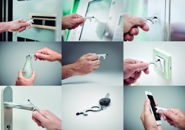 Logo trade reklaamkingituse pilt: Kontaktivaba ukseavaja