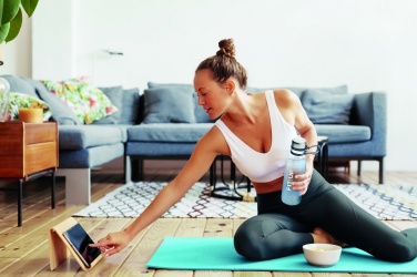 Logotrade firmakingid pilt: Fitness jooga matt köis ja kott