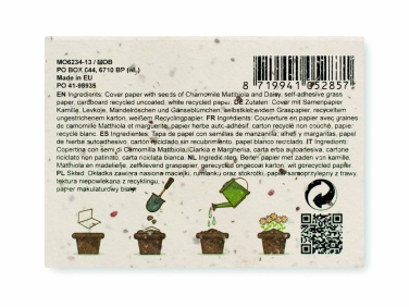 Logo trade reklaamkingid foto: Rohu/seemnepaberi memoblokk