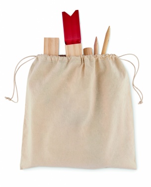 Logo trade reklaamkingituse pilt: Pinewood õues viskemäng