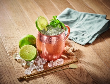 Logotrade ärikingituse foto: Kokteili vasest kruus 400 ml