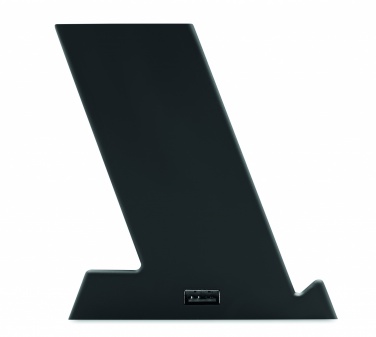 Logo trade reklaamtoote pilt: Juhtmeta laadija ABS 15W