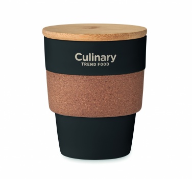 Logo trade firmakingi pilt: Taaskasutatud PP trummel 300 ml