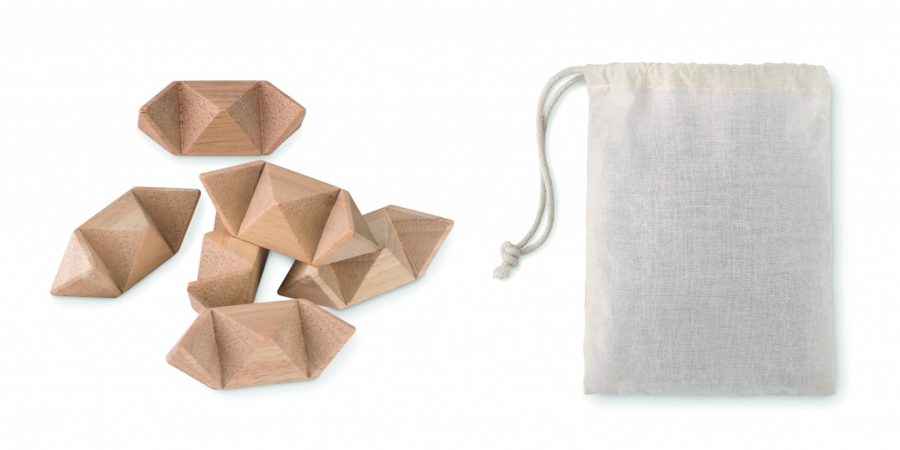 Logotrade reklaamkingid pilt: Puidust ajutreenimise mäng