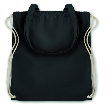 Logotrade reklaamkingituse foto: 220gr/m² lõuendist 2-funktsiooniline kott