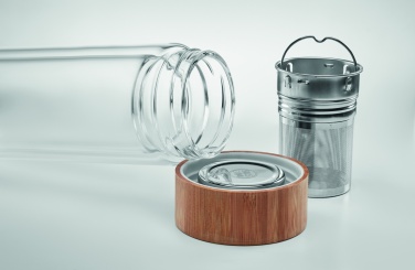 Logo trade meene pilt: Kaheseinaline klaaspudel 400ml München