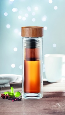 Logotrade ärikingitused pilt: Kaheseinaline klaaspudel 400ml München