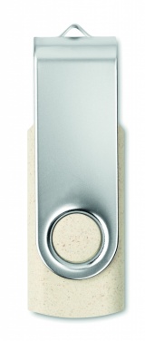 Logotrade reklaamtoote foto: Nisukõrs PP 50/50 USB 16GB