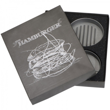 Logo trade ärikingi pilt: Burgeripress silikoonharjaga TEXAS