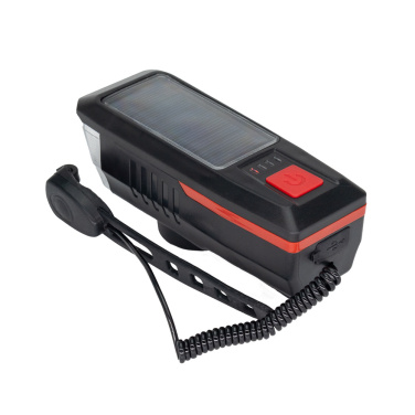 Logotrade reklaamkingitused pilt: Päikeseenergia jalgrattavalgusti helisignaaliga, MC-5