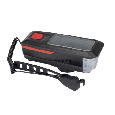 Logo trade reklaamtoote pilt: Päikeseenergia jalgrattavalgusti helisignaaliga, MC-5