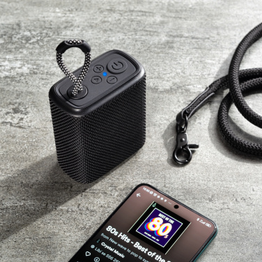 Logotrade ärikingituse foto: Veekindel bluetooth kõlar HARDEOL Schwarzwolf