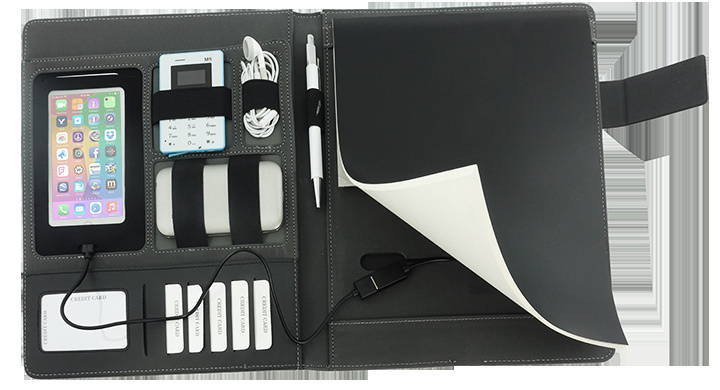 Logo trade reklaamkingi pilt: Akupangaga portfell-mapp