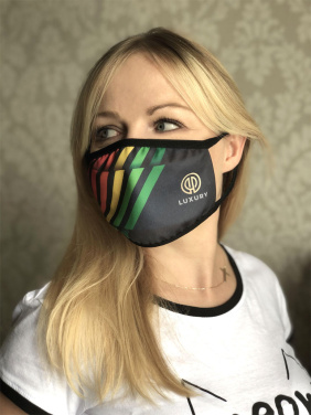 Logotrade reklaamkingi foto: MARS PRO puuvillane mask (suurus M) koos tasku ja HEPA-filtriga 1380165