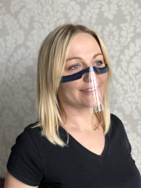 Logo trade firmakingid foto: KALIPSO näokaitse - läbipaistev mask suu ja nina jaoks 1447162