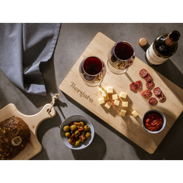 Logo trade reklaamkingitused foto: Neljakandiline puidust lõikelaud