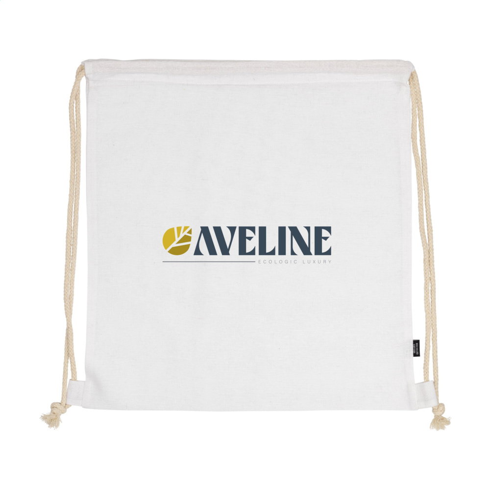 Logo trade ärikingituse pilt: PromoColour GRS taaskasutatud puuvillast seljakott (150 g/m²)