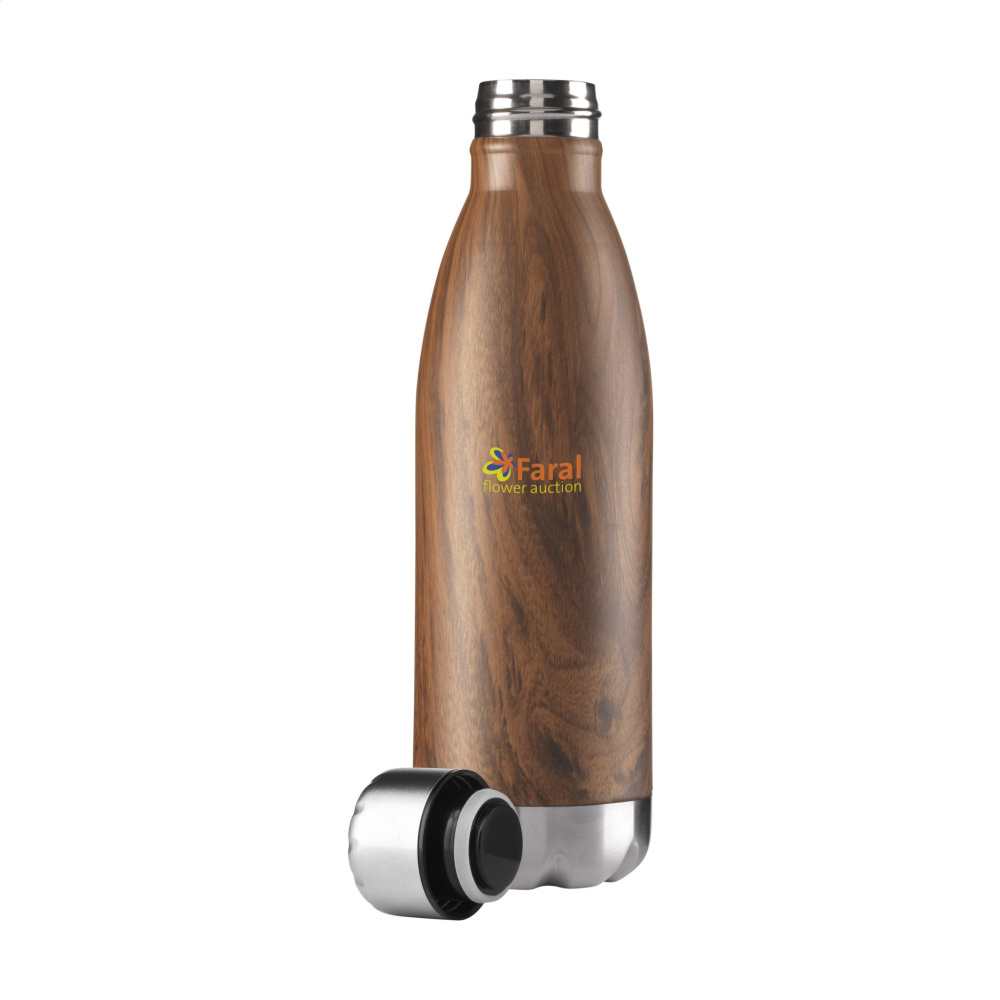 Logotrade ärikingid pilt: Topflask Wood 500 ml joogipudel