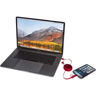 Logo trade reklaamtooted foto: Punane Alasia 5-in-1 laadimisjuhe