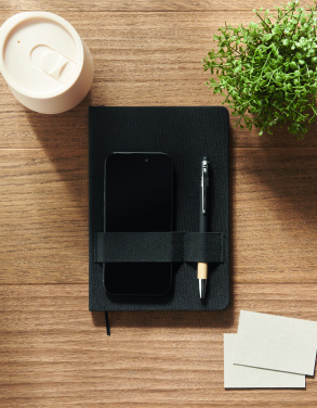 Logo trade ärikingi pilt: NOTA A5 RPET märkmik pastapliiatsiga