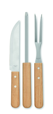 Logotrade reklaamkingituse foto: TOOLDERA roostevabast terasest grillitööriistad