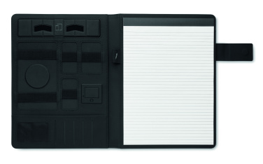 Logotrade ärikingi foto: BURGUS A4 kaust ja juhtmevaba laadija