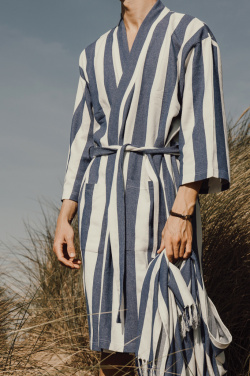 Logo trade reklaamtoote pilt: VINGA Ornos GRS hommikumantel L/XL