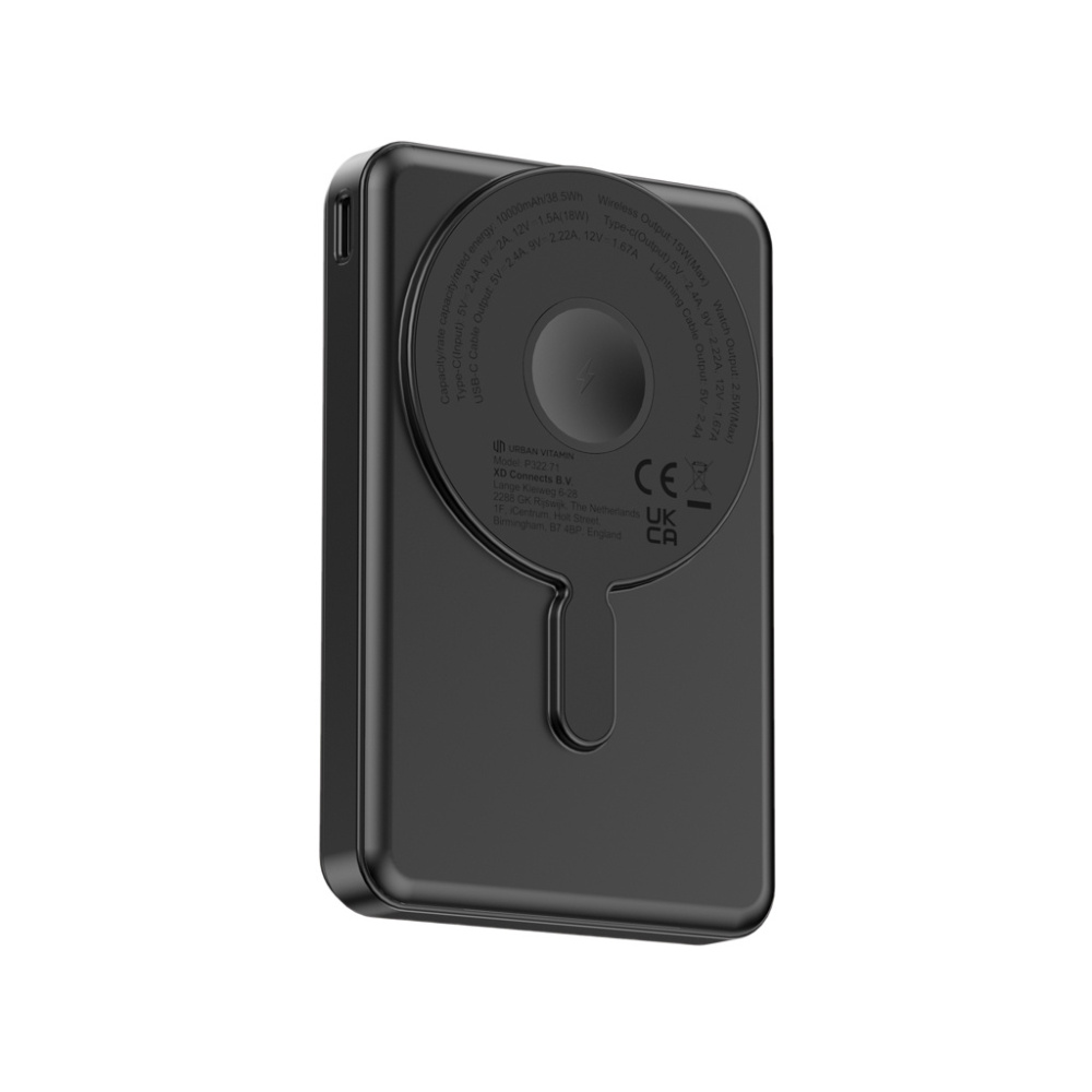 Logo trade reklaamkingid foto: Urban Vitamin Delano 5in1 10 000mah 20WPD magnetiline akupank