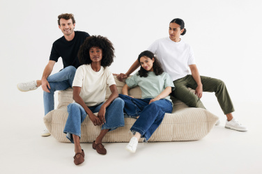 Logotrade reklaamtoote foto: IQONIQ Nikko taaskasutatud puuvillast T-särk