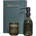 Wellmark Discovery 250 ml käteseebi dosaator ja 150 g lõhnaküünla komplekt, Must