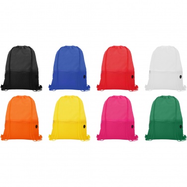 Logo trade mainoslahja kuva: Oriole-reppu kiristysnyörillä, verkkokangasta 5L