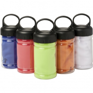 Logo trade mainoslahja kuva: Remy-jäähdytyspyyhe PET-kotelossa