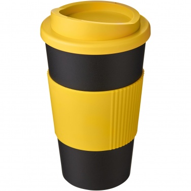 Logo trade liikelahja kuva: Americano® 350 ml eristetty muki oterenkaalla